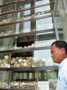 Mr. Chanteng and the Memorial Stupa