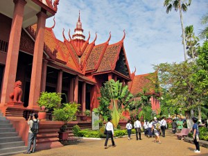 Students at the National Museum