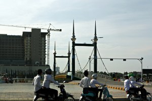 Water festival stampede bridge
