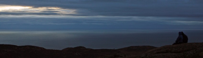 Sunrise at Cadillac Summit