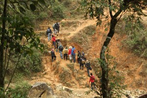 Hiking in Sapa