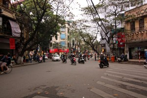 Intersection in the Old Quarter Intersection in the Old Quarter
