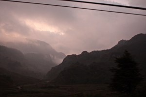 Morning drive to Sapa