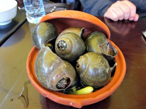 Steamed snails with lemongrass Steamed snails with lemongrass