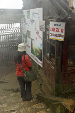 Entrance to Cat Cat Village